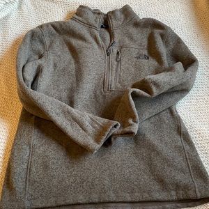 North face zip up